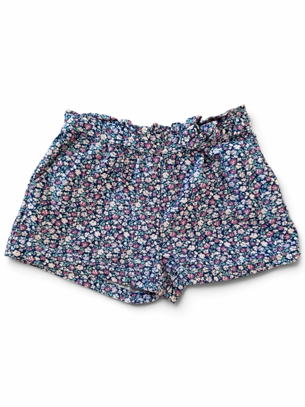 Janie and Jack Navy Floral  Shorts